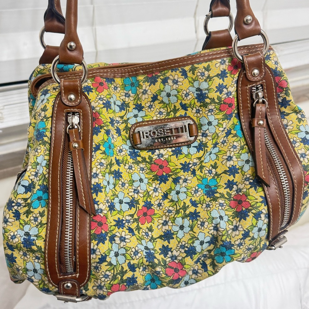Rosetta floral bag